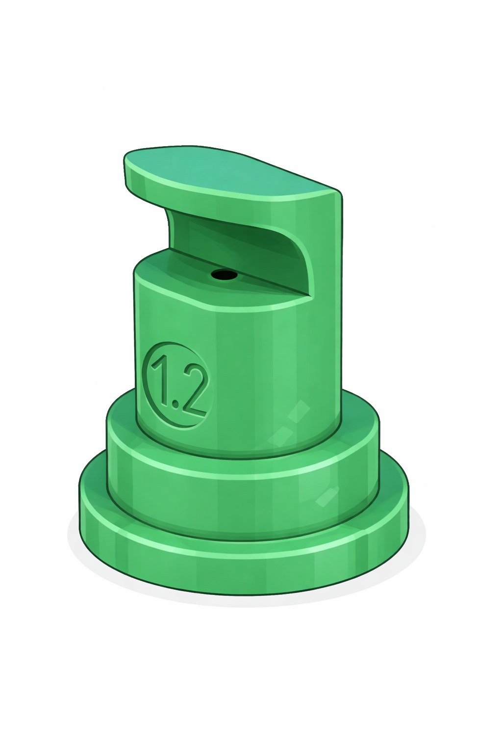 CP Anvil Nozzle 1.2 (Green)